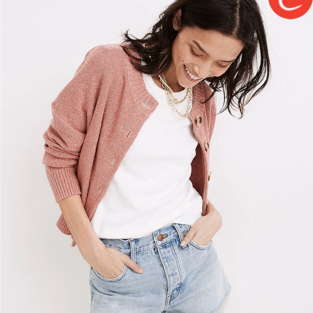 Madewell Relaxed Denim Shorts in Cedarcroft Wash